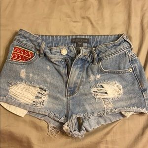 Kendall&kylie size 0 shorts